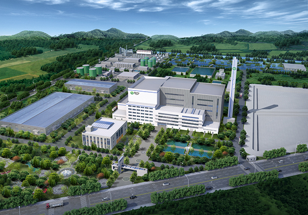 山东冠县垃圾焚烧发电厂